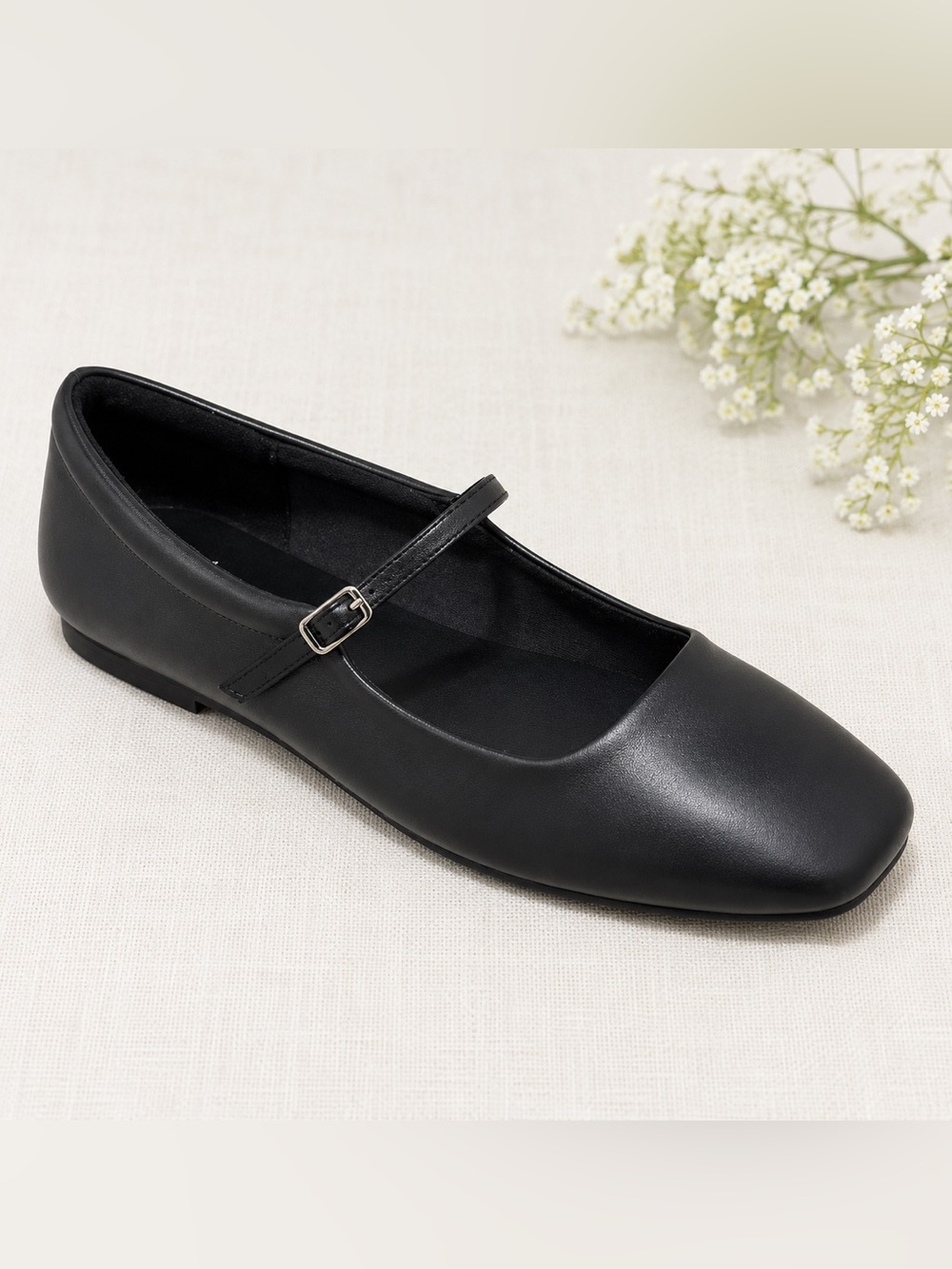 3/$25 ✨ Wild Fable Black Mary Jane Flats Size 7.5 NWOT
